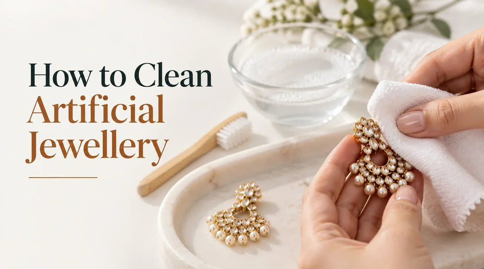 How to Clean Artificial Jewellery - bhavmayi