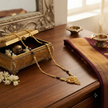 Bhavmayi Traditional Gold Tone  Mengalsutra Necklace