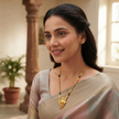 Bhavmayi Traditional Gold Tone  Mengalsutra Necklace