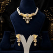 Bhavmayi Pearl & Crystal Gold-Tone Necklace Set