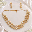 Bhavmayi Elegant Gold-Tone Kundan Necklace Set