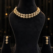 Bhavmayi Elegant Gold-Tone Kundan Necklace Set