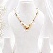 Bhavmayi Elegant Gold & Black Beaded  Mengalsutra Necklace
