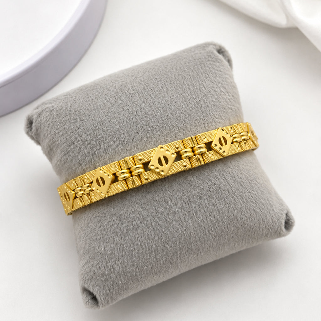 Bhavmayi Elegant Gold-Plated Designer Bracelet