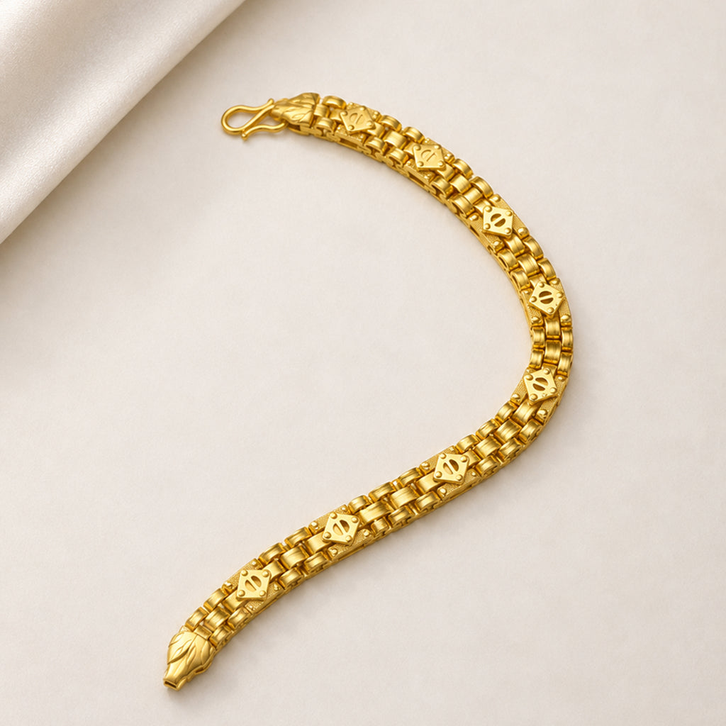 Bhavmayi Elegant Gold-Plated Designer Bracelet