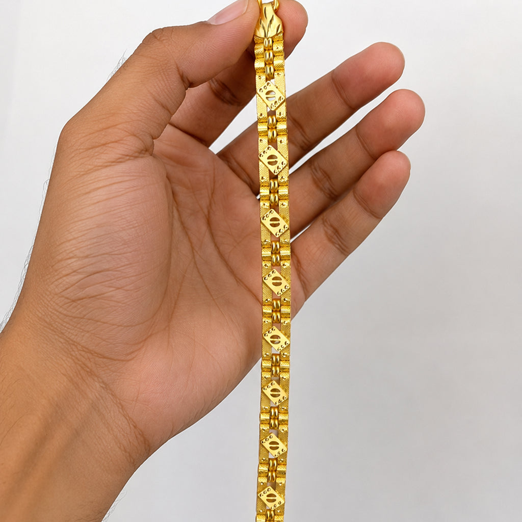 Bhavmayi Elegant Gold-Plated Designer Bracelet