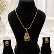 Bhavmayi Royal Antique Pendant Necklace Set