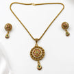 Bhavmayi Floral Heritage Pendant Set