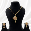 Bhavmayi Floral Heritage Pendant Set