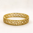 Gold-Plated Kundan Crystal Bangles Set