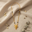 Bhavmayi Traditional Gold Tone  Mengalsutra Necklace