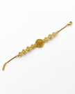 Bhavmayi Floral Gold Bracelet