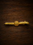 Bhavmayi Floral Grace Gold Bracelet