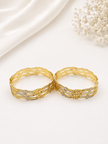 Bhavmayi Floral Radiance Bangle Set
