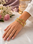 Bhavmayi Leafline Openwork Bangles