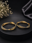 Bhavmayi Royal Wave Dual-Tone Bangles