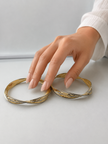 Bhavmayi Royal Wave Dual-Tone Bangles