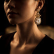 Luxury Floral Drop Earrings