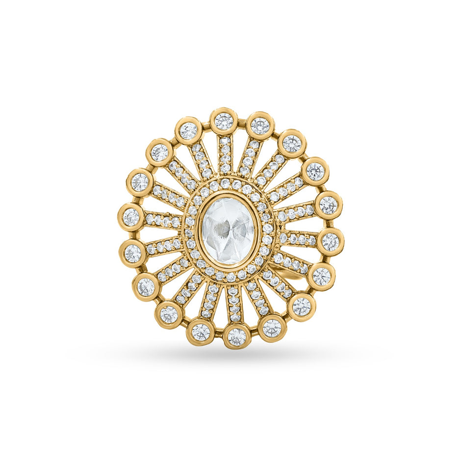 Luxury Halo Designer Ring