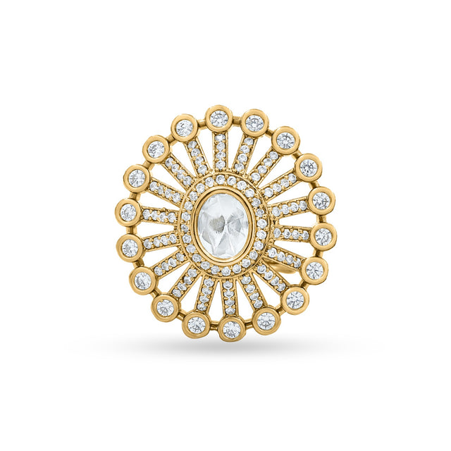 Luxury Halo Designer Ring