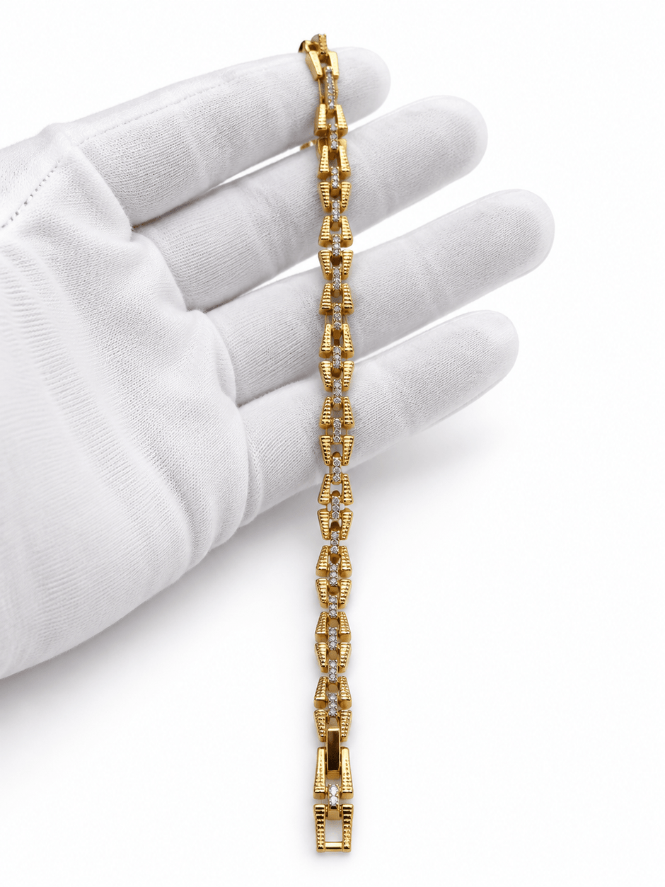 Bhavmayi Aarav Luxe Gold-Tone Bracelet - bhavmayi