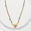 Bhavmayi Elegant Gold-Plated Ruby Mengalsutra Necklace - bhavmayi