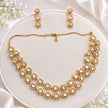 Bhavmayi Elegant Gold-Tone Kundan Necklace Set - bhavmayi