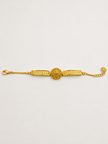 Bhavmayi Floral Elegance Gold Bracelet - bhavmayi
