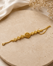 Bhavmayi Floral Gold Bracelet - bhavmayi