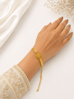 Bhavmayi Floral Grace Gold Bracelet - bhavmayi