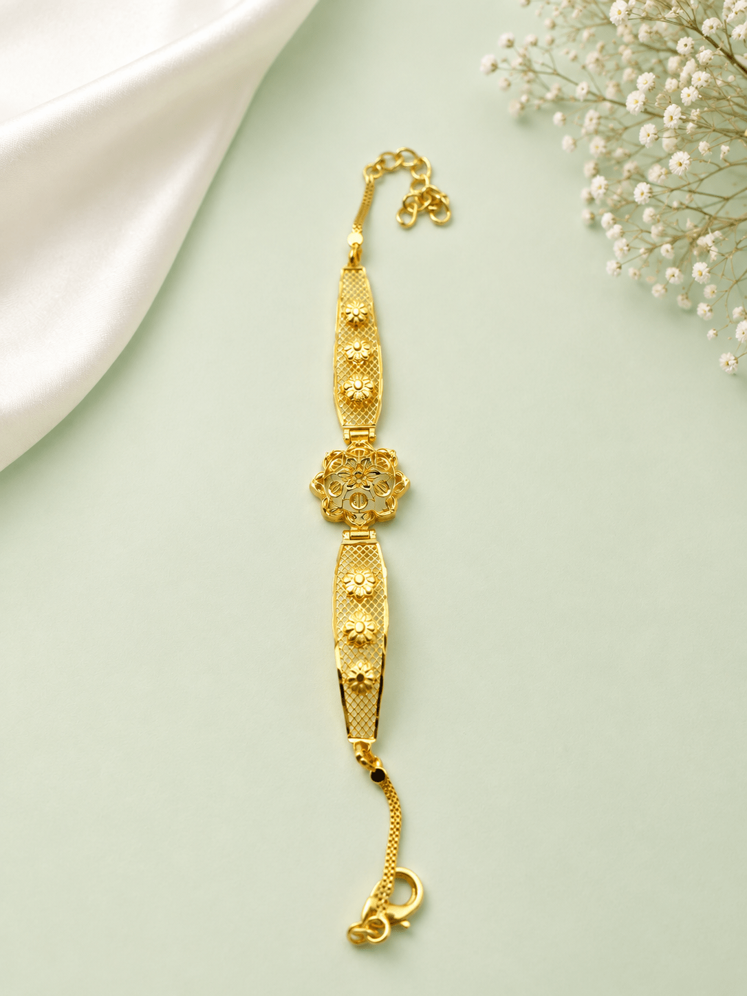 Bhavmayi Floral Heritage Bracelet - bhavmayi