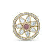 Bhavmayi Flower Mandala Statement Polki-Diamond-Gold Finish Ring - bhavmayi