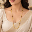 Bhavmayi Gold Beaded Multicolor Charm Necklace - bhavmayi
