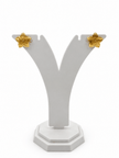 Bhavmayi Gold-Tone Three-Flower Pendant Necklace & Stud Earring Set - bhavmayi