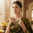 Bhavmayi Pearl & Crystal Gold-Tone Necklace Set - bhavmayi