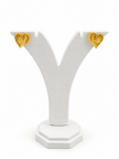 Bhavmayi Triple Heart Pendant Necklace & Stud Earrings Set - bhavmayi