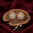 Gold Crystal Statement Studs