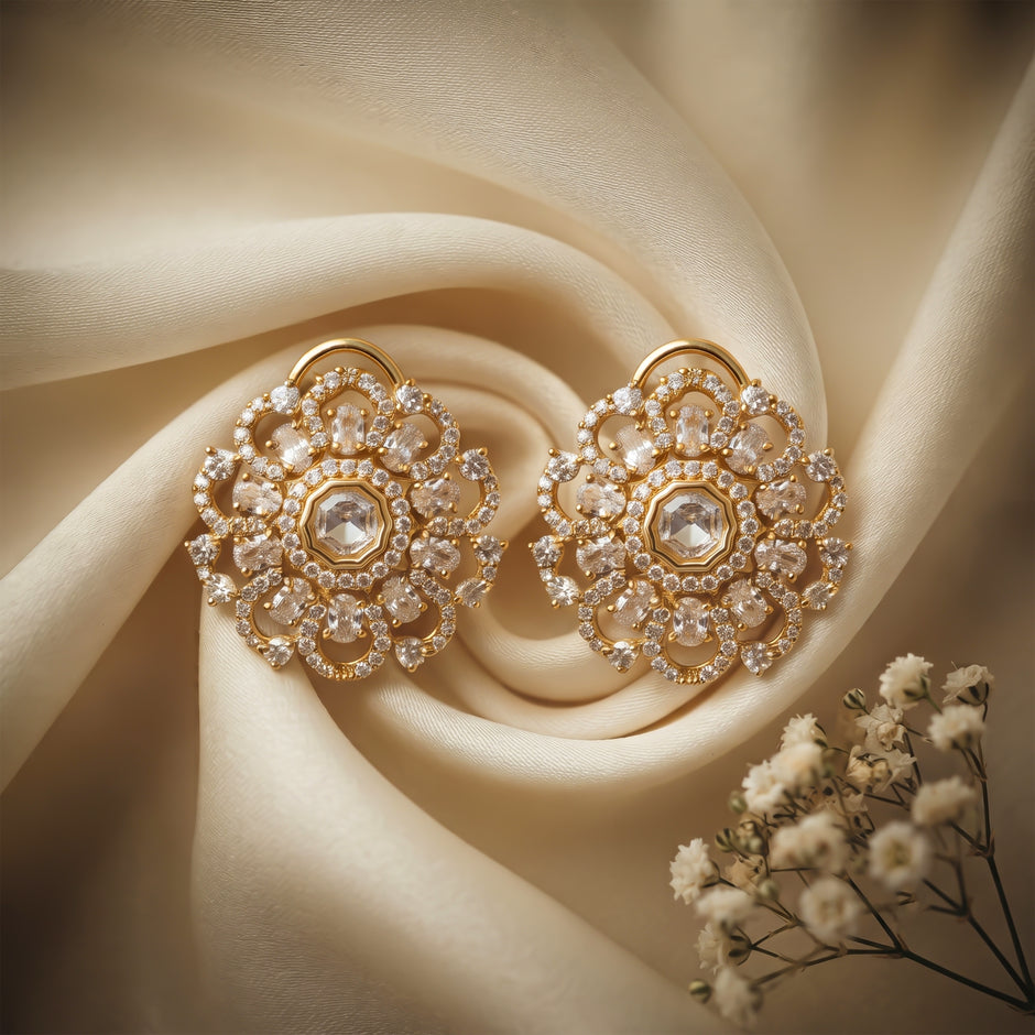 Luxury Floral Earrings