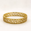 Gold-Plated Kundan Crystal Bangles Set - bhavmayi